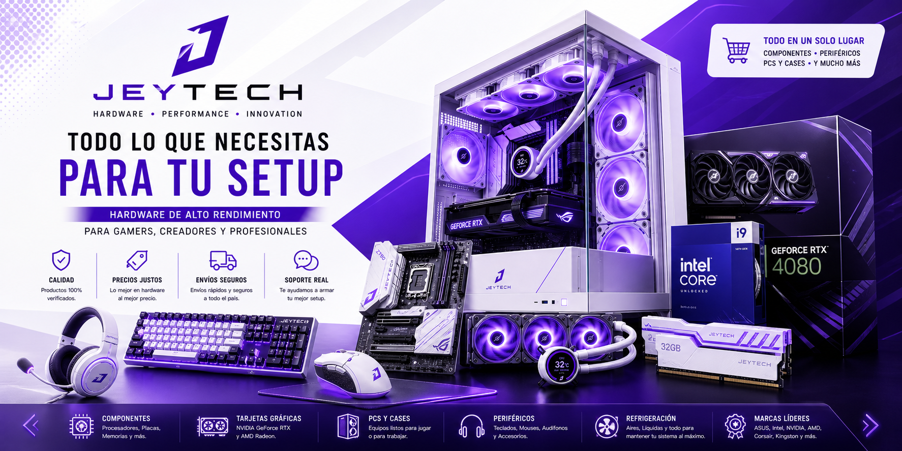 Jeytech RD - Todo para tu Setup